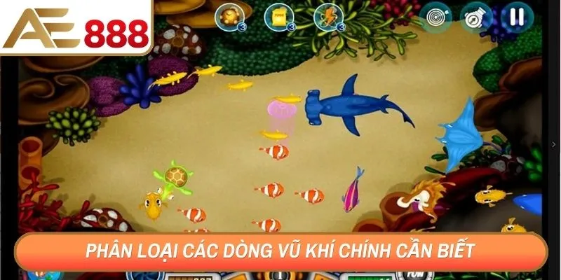 Phân loại các dòng vũ khí chính cần biết